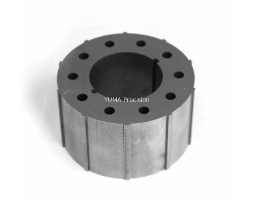 OD200mm motorrotor en stator Op maat Verschillende modellen motorkern Hoge kwaliteit siliciumstalen rotor en stator