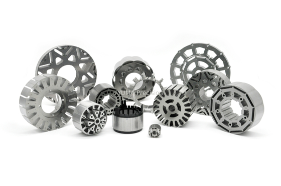 Nieuwe energievoertuigen motorsegment statorlaminering stempelen elektrische motorstator en rotorlaminaties stapelen
