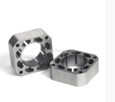 Laminering 35mm van het siliciumstaal Stepper van NEMA14 Hybride Motorrotor