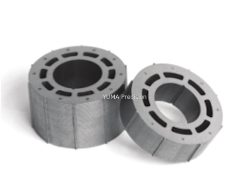 OD122mm grote traagheidsmotor rotor en stator Custom Verschillende modellen motorkern Hoogwaardige siliciumstalen rotor en stato