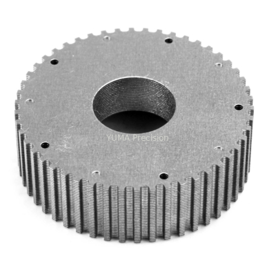 Dubbel de Kern van de Rijmotor het Stempelen siliciumstaal 86mm stepper van NEMA34 hybride motorrotor
