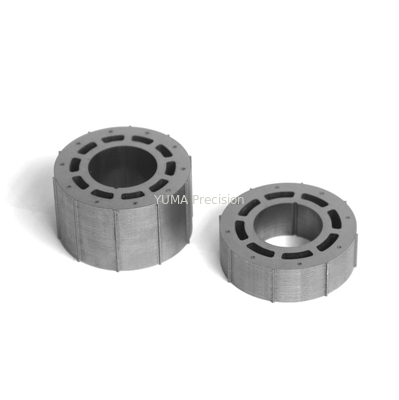OD122mm middentraagheid motorrotor en stator Op maat Diverse modellen motorkern Hoge kwaliteit siliciumstalen rotor en stat